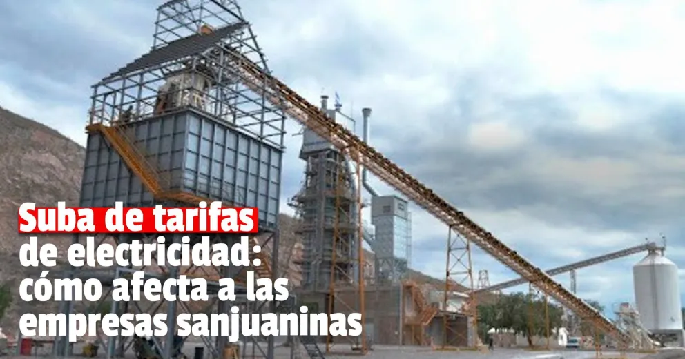 Suba en la tarifa eléctrica: "Es un tema que todavía no está aplicándose en San Juan pero nos afectaría bastante"