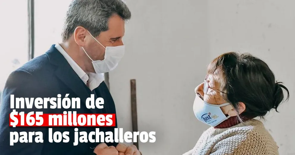 Jáchal: Uñac inauguró obras de agua potable y pavimento
