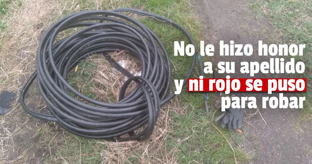 Robó cables y no va a prisión: tareas comunitarias y reparación simbólica para él