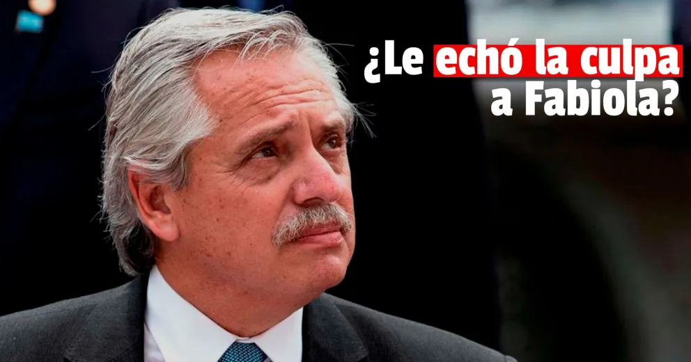 El presidente habló de la fiesta en Olivos: “Fabiola convocó a sus amigos a un brindis que no debió haberse hecho"