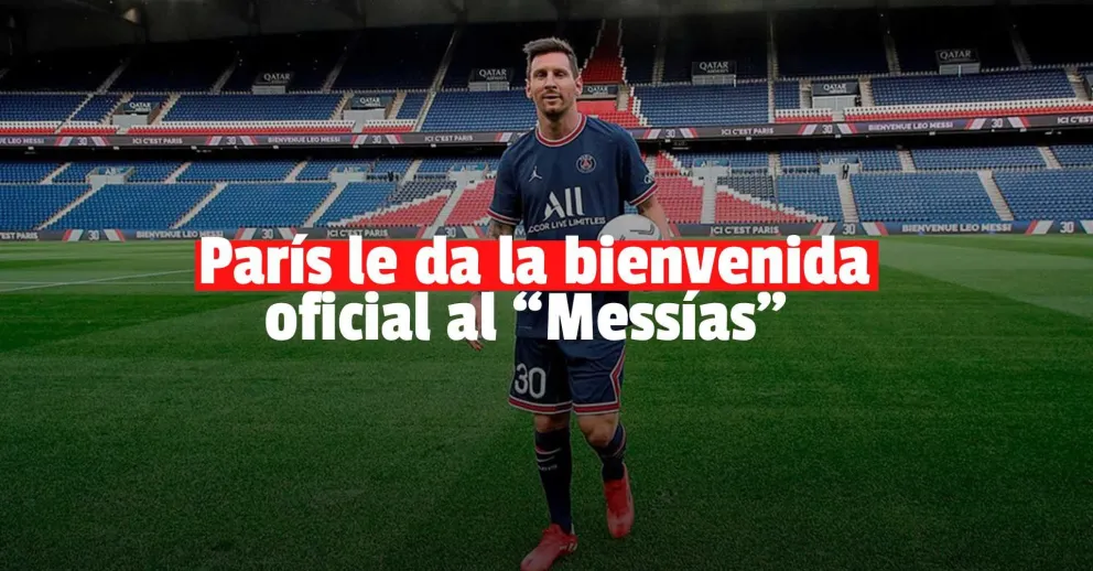 Con la presentación de Messi al público en el estadio, PSG recibe al Estrasburgo