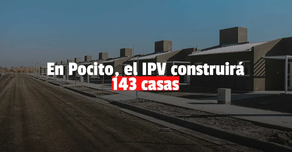 IPV: se licitó la construcción de un barrio en Pocito