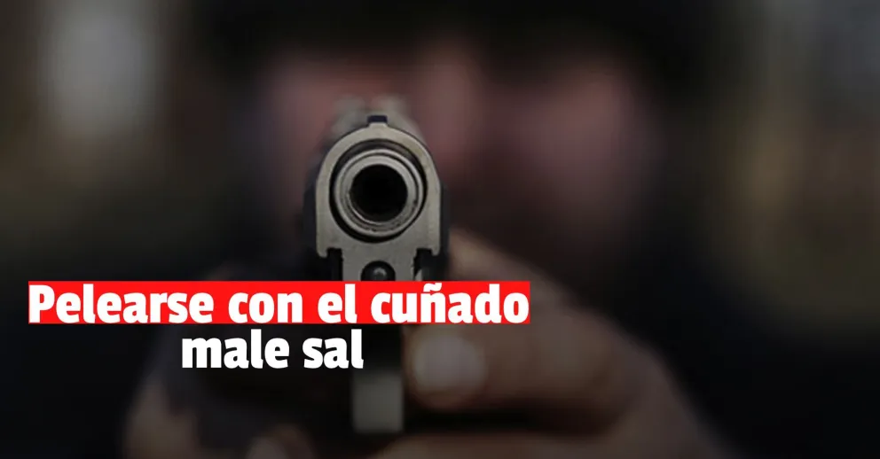 Una discusión familiar terminó con un hombre herido por un disparo con arma de fuego