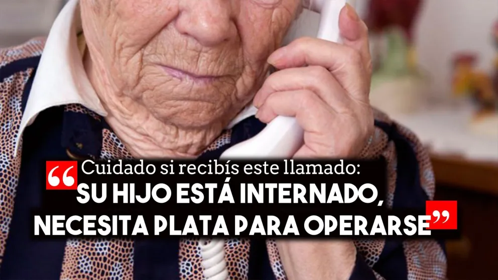 Preocupación por la modalidad de estafa: "el familiar internado"