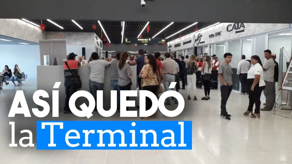 ¿Cómo quedó la Terminal de ómnibus?