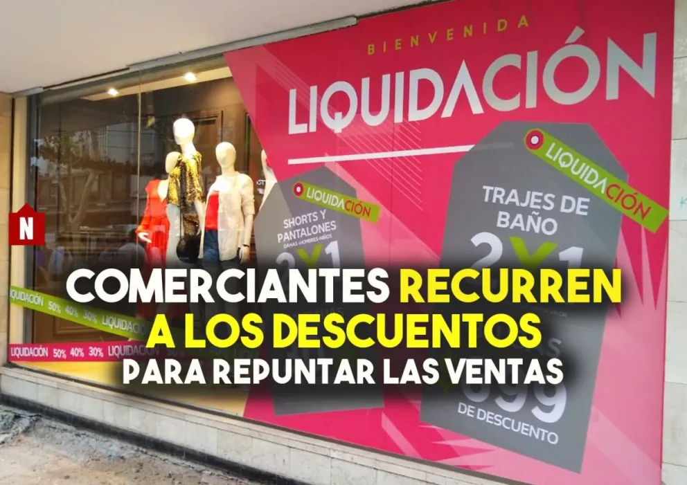 El comercio recurre a las liquidaciones para vender