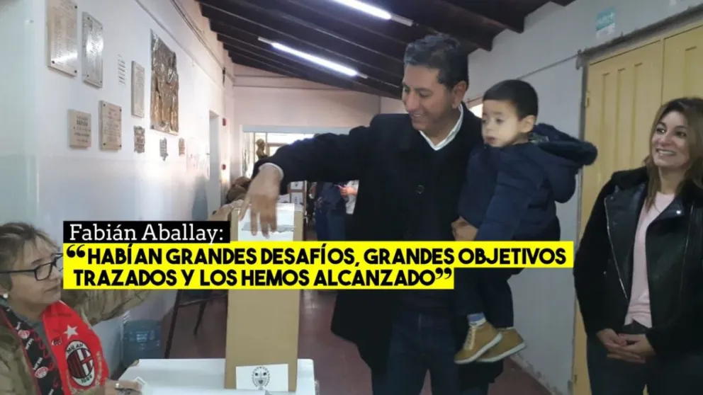 Fabián Aballay: "Habían grandes desafíos, grandes objetivos trazados y los hemos alcanzado"