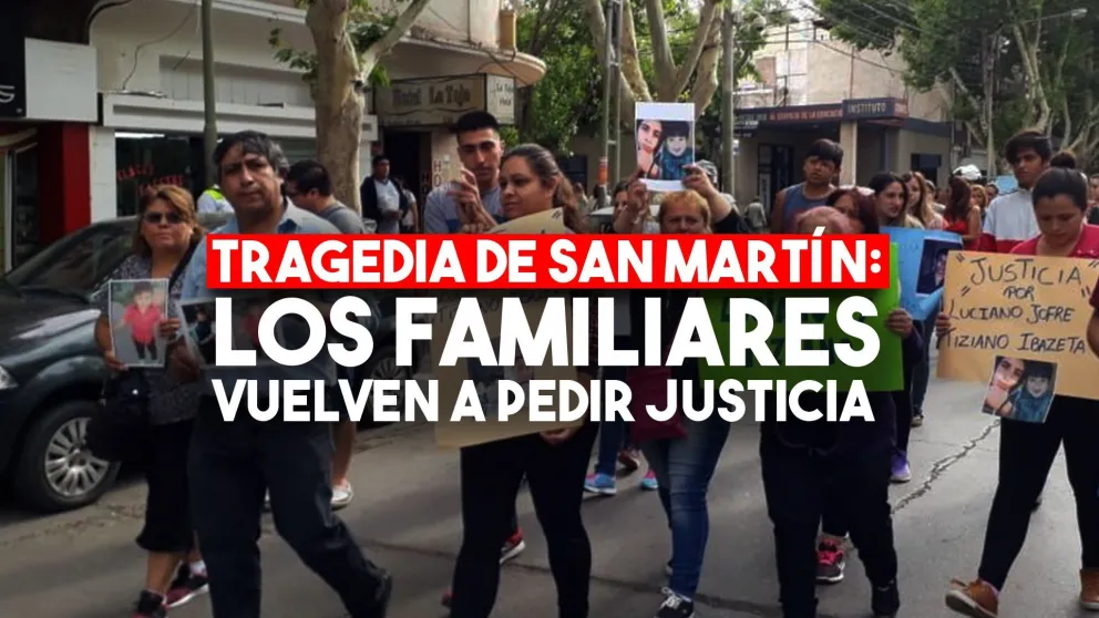 La familia Jofré pide justicia