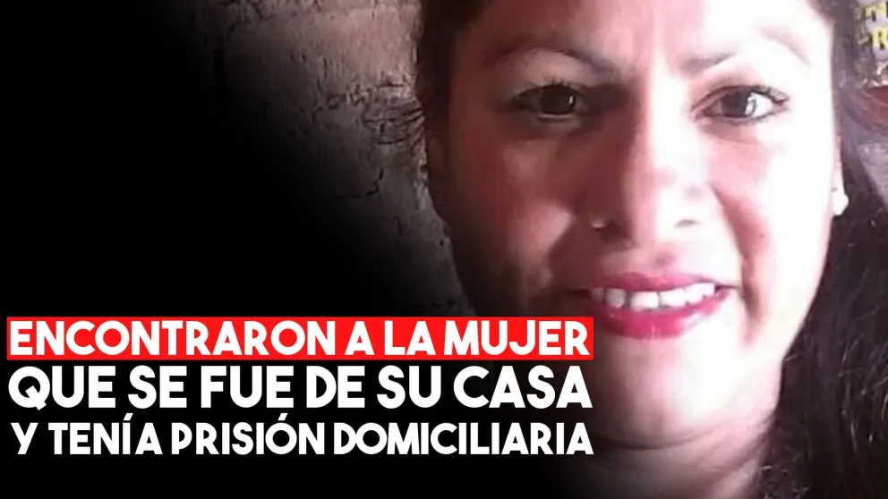 Encontraron a la mujer que se fue de su casa hace más de 20 días