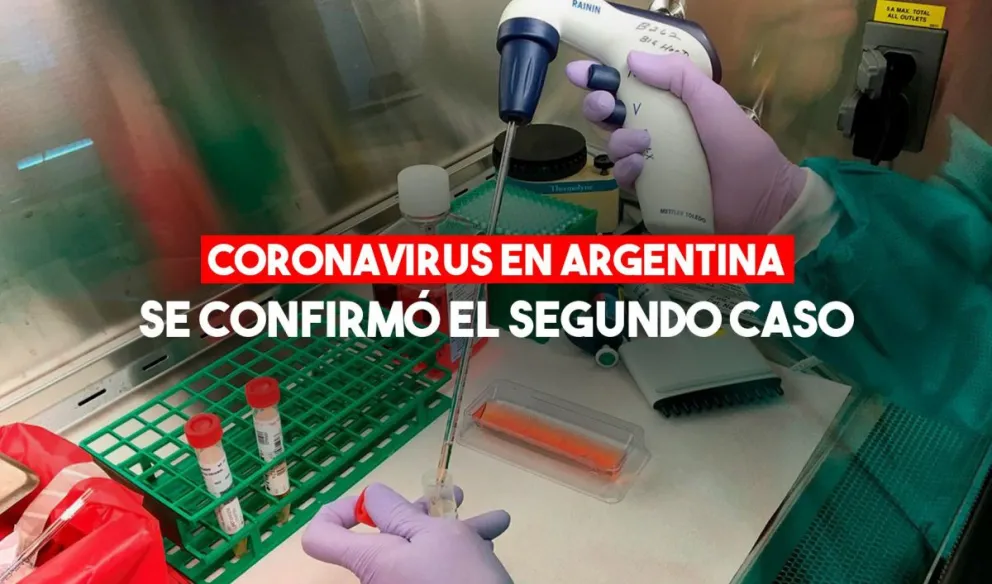 Se confirmó el segundo caso de coronavirus en Argentina