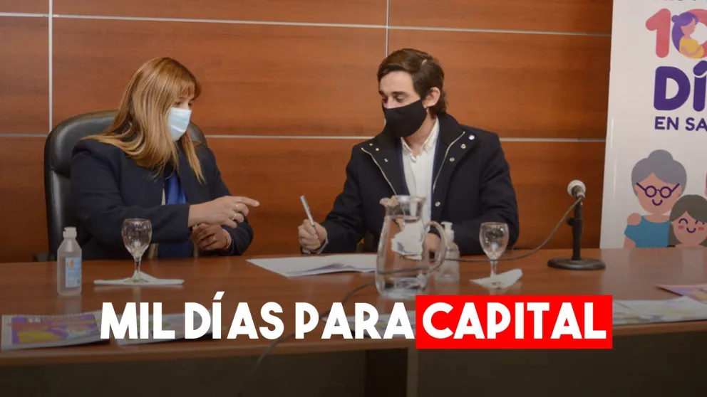 Capital se unió al Programa "Mil Días"