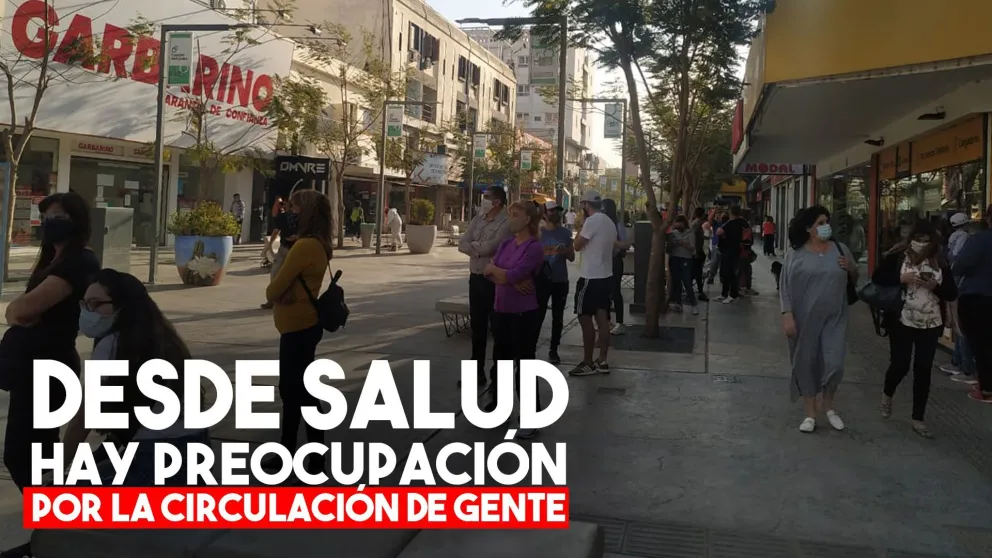 Desde Salud pidieron que se reduzca la circulación para bajar los contagios