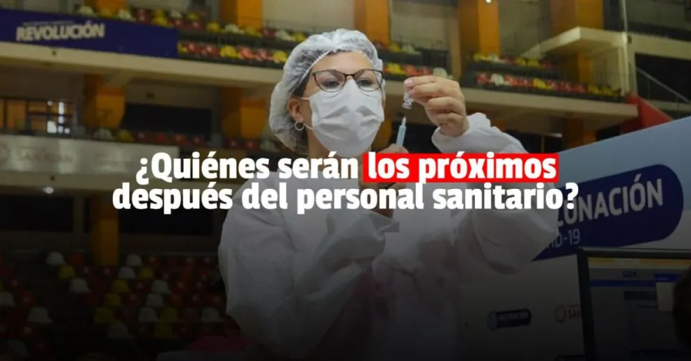 Aún resta vacunar alrededor de 9 mil trabajadores sanitarios en la provincia