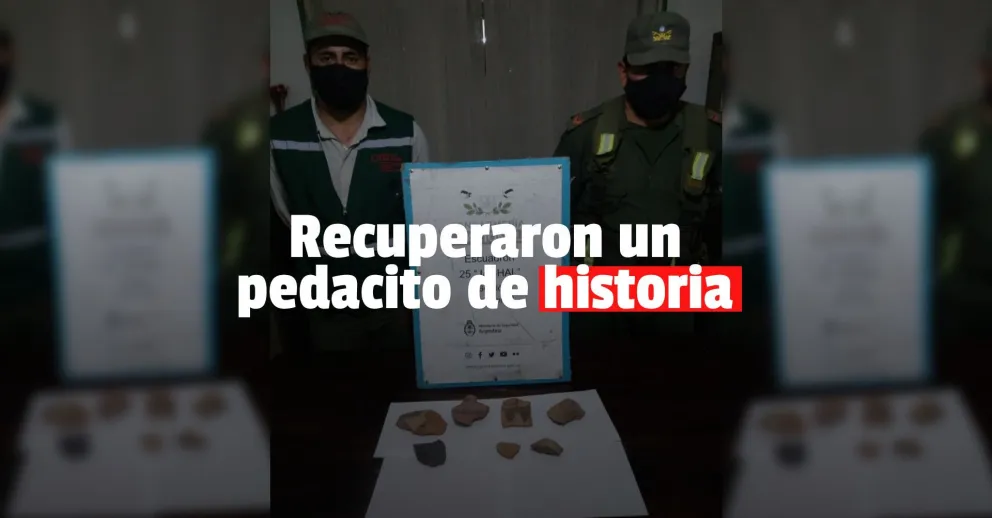 Encontraron bienes arqueológicos... ¿robados?