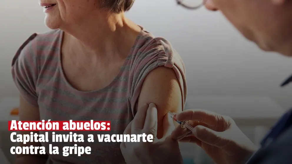 Vacuna antigripal: mirá dónde tienen que ir los abuelos de Capital