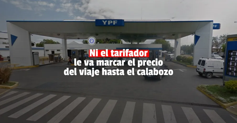 Se robó el tarifador de un remis y terminó detenido