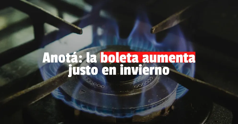 Suba del gas: sería la única del año y regirá desde junio
