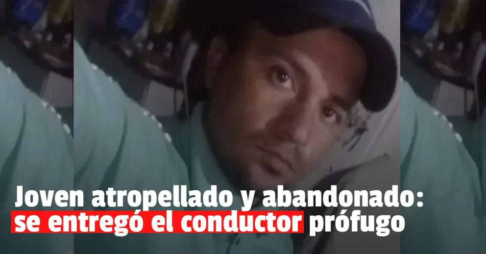 Se entregó el conductor que atropelló y mató en Rivadavia