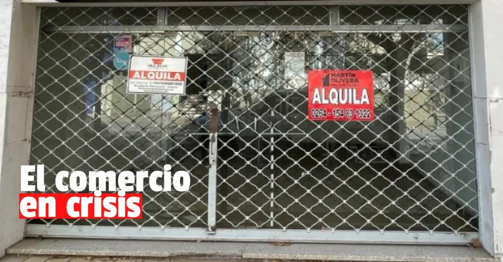 En lo que va del 2021 se contabilizaron 166 locales comerciales céntricos desocupados