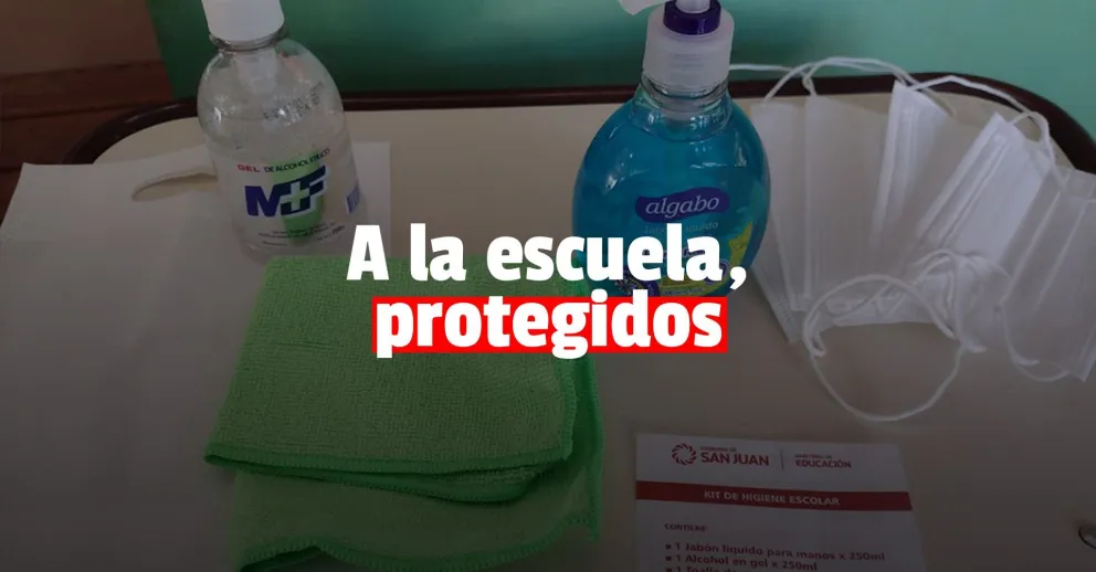 Educación entregó más kits sanitizantes a los estudiantes y continúa con la desinfección de establecimientos