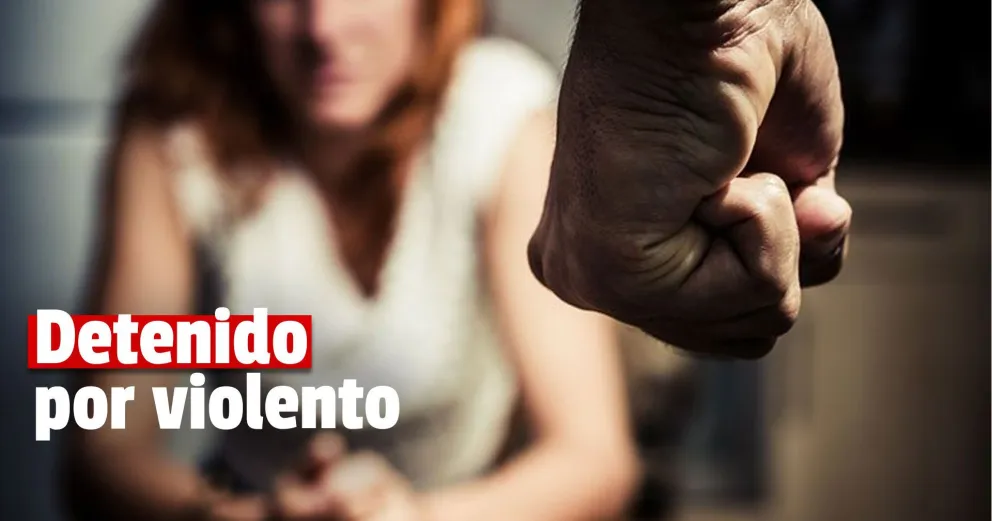 Tiene antecedentes por robo, agredió a su pareja y quedó detenido