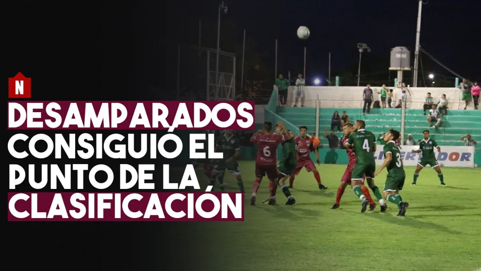 Desamparados consiguió el punto de la clasificación
