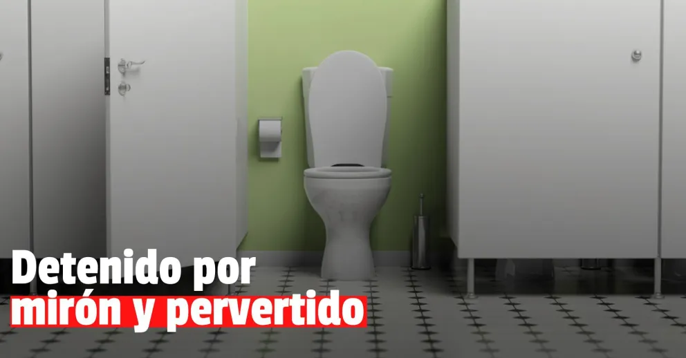 Degenerado grabó a una niña mientras hacía sus necesidades en el baño