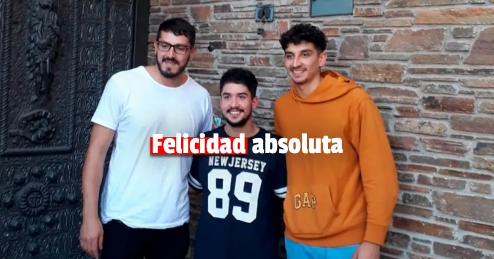 Los fotos del recibimiento a los tres medallistas olímpicos sanjuaninos