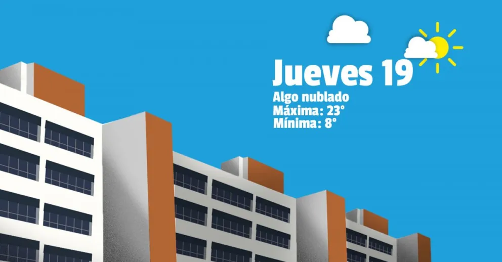 Jueves: sigue ventoso y baja un poco más la temperatura