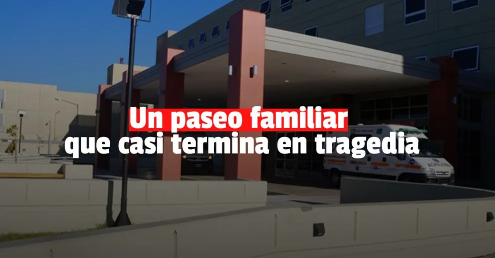 Perdieron el control, chocaron contra un poste y se salvaron de milagro