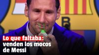 Venden por un millón de dólares el supuesto pañuelo descartable que usó Messi en Barcelona