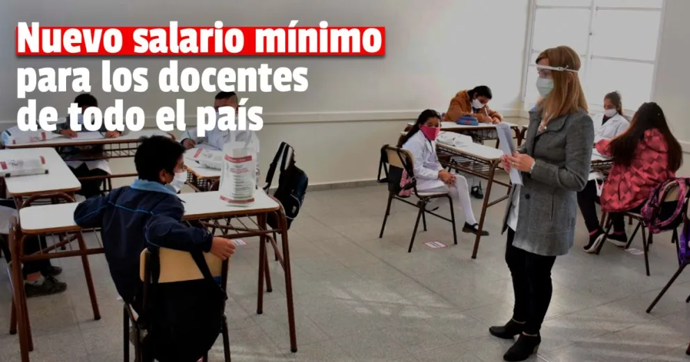 Paritaria docente: acuerdan un salario mínimo de $40.000 desde diciembre