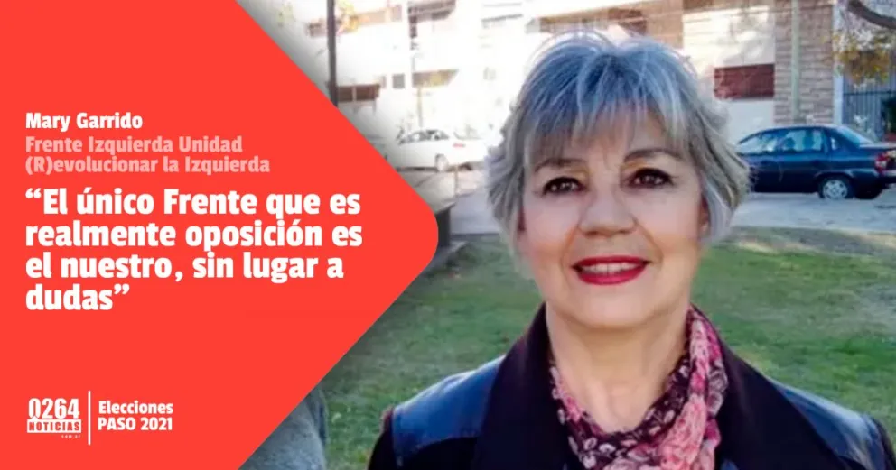 De cara a las PASO Mary Garrido apuntó contra la oposición y el Gobierno nacional