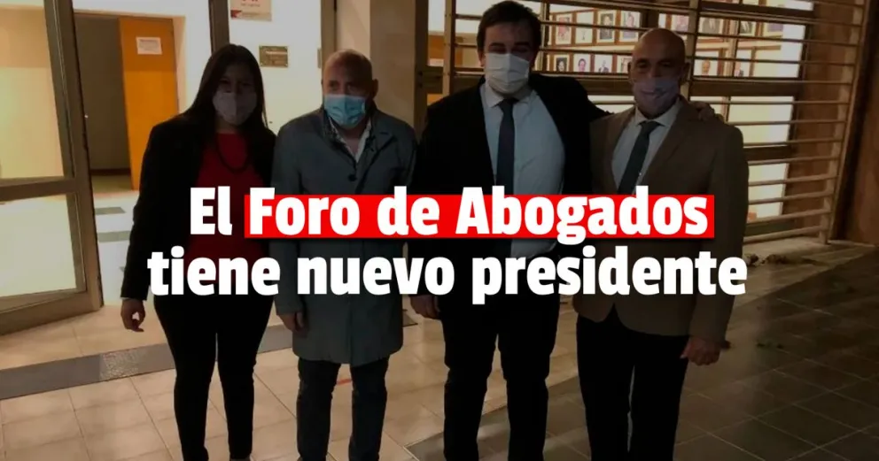Marcelo Álvarez se impuso en el Foro de Abogados y es el nuevo presidente