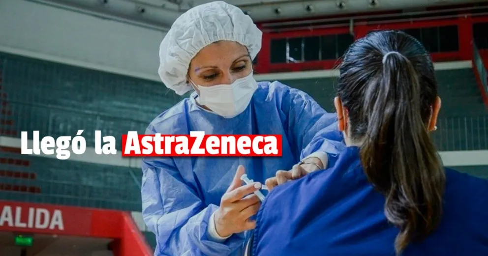 Llegaron 12.100 dosis de vacunas de AstraZeneca a la provincia