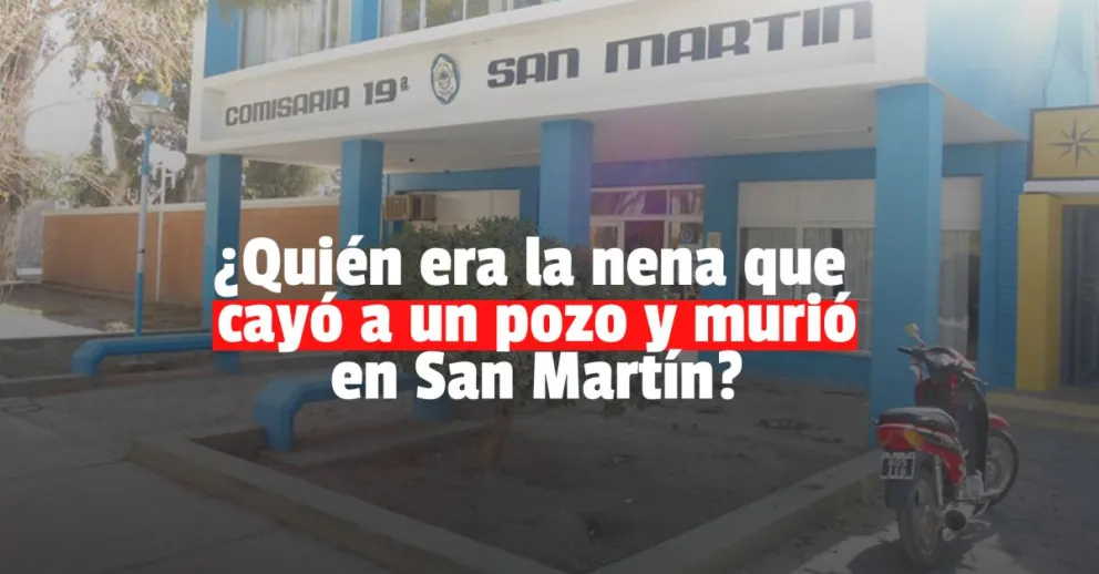 Se conoció la identidad de la nena que cayó a un pozo y murió en San Martín