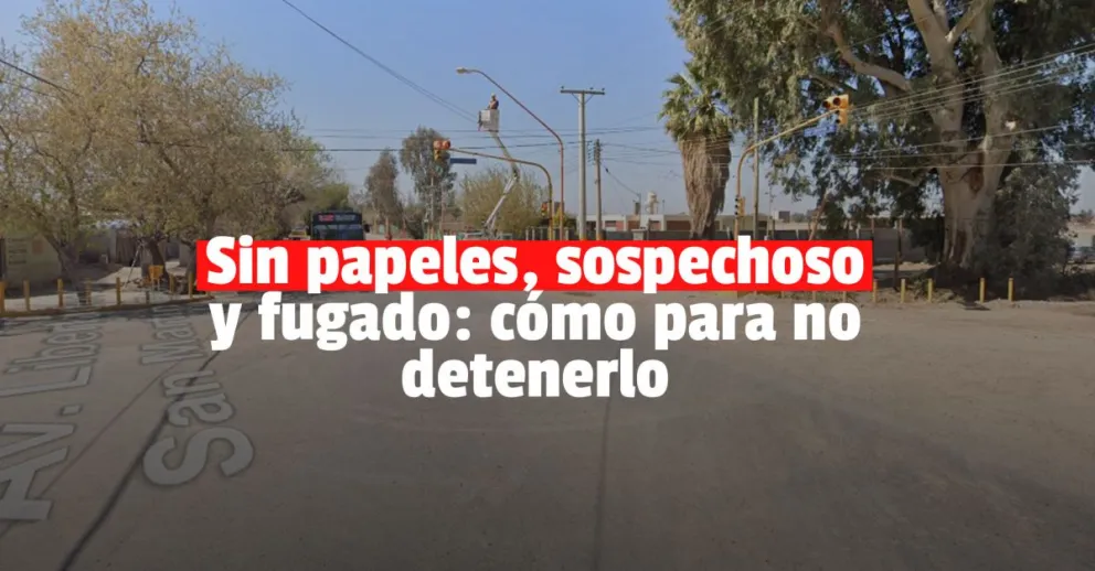 Lo paró la Policía, le pidió los papeles de la moto y descubrieron que era robada