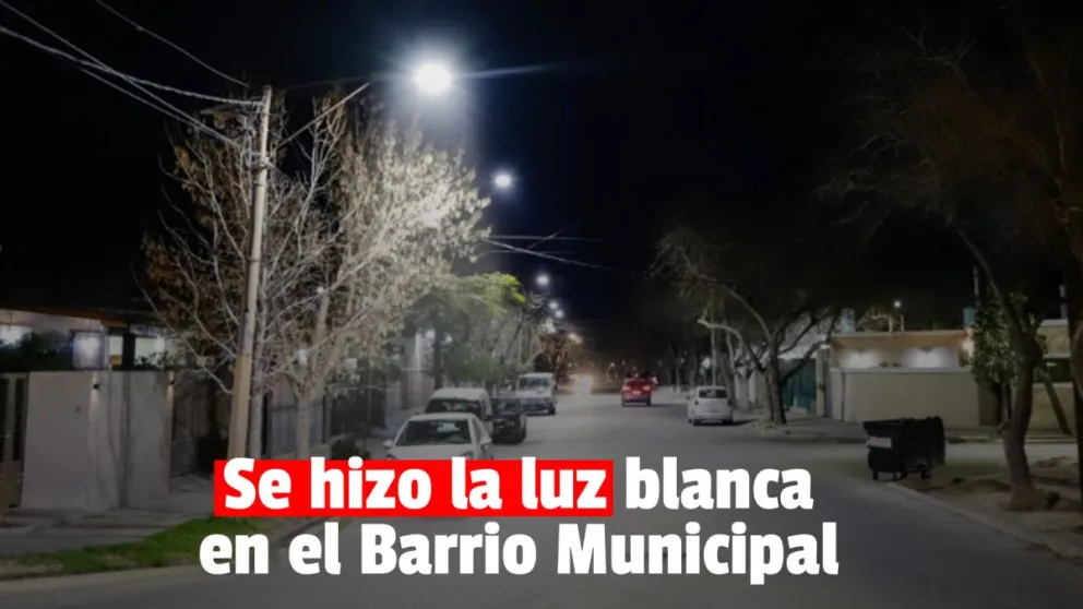 La luz led llegó a mas barrios de Capital