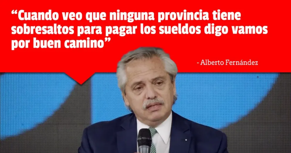 El discurso de Alberto Fernández en San Juan