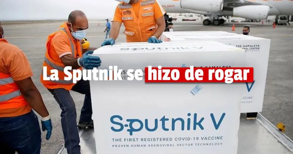 Este martes llegan al país 650.000 dosis de la vacuna Sputnik V