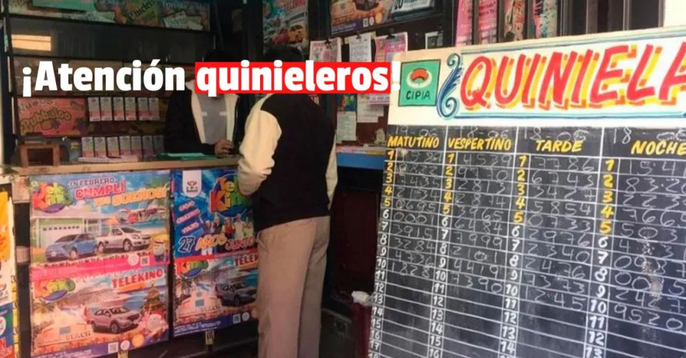 Estos son los nuevos horarios de los sorteos de la Quiniela de San Juan