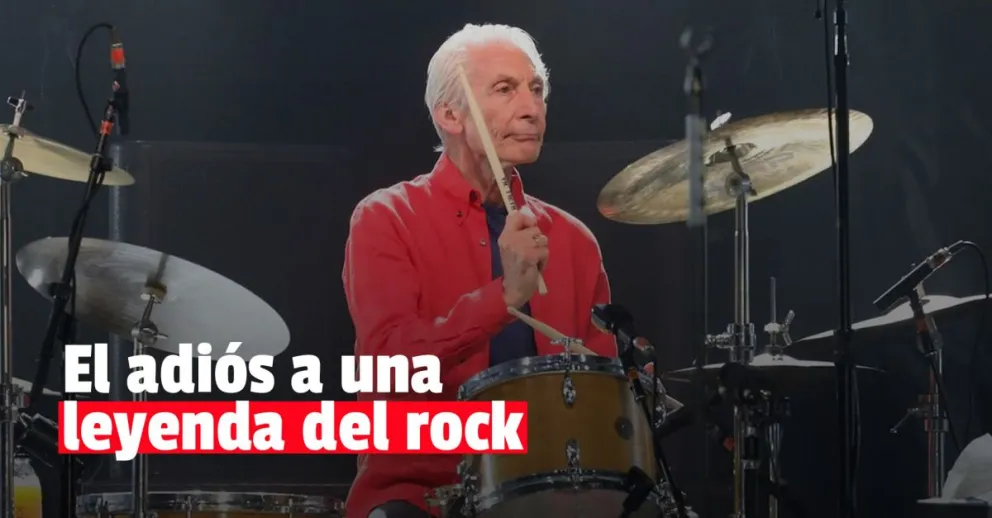 Murió Charlie Watts, el baterista de los Rolling Stones: tenía 80 años