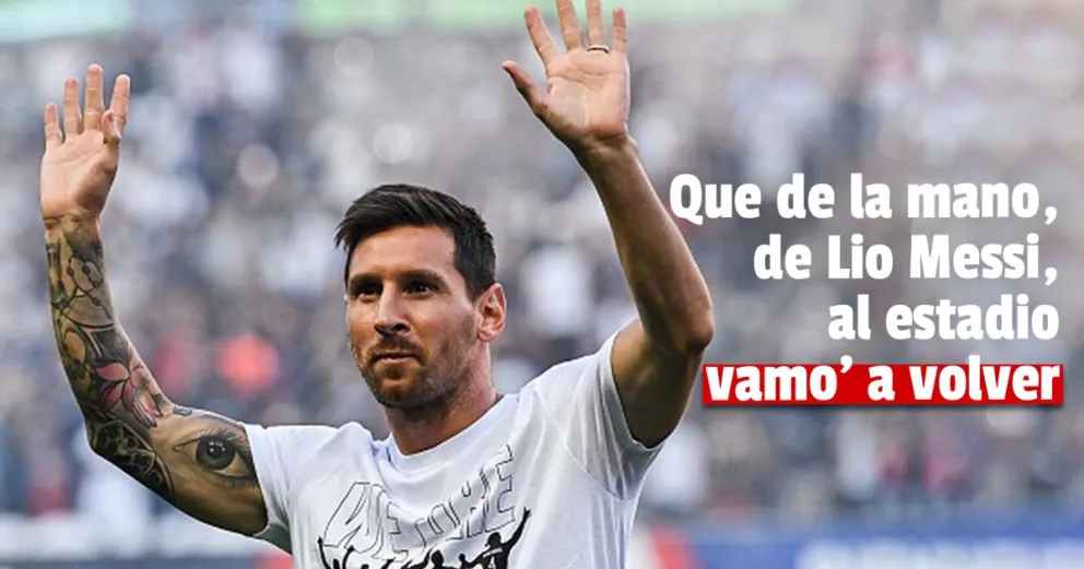 El 9 de septiembre vuelve el público a las canchas con la Selección Argentina