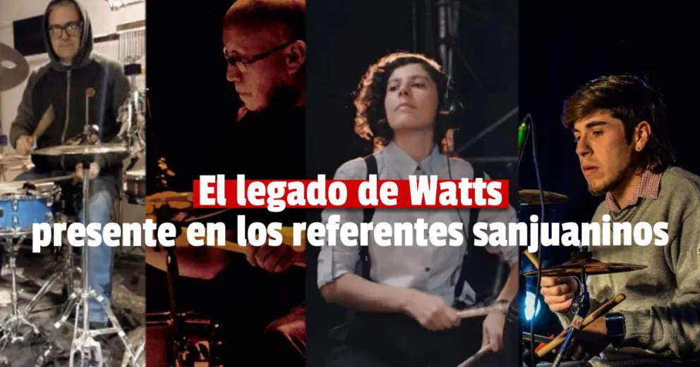 Tras la muerte de Charlie Watts, bateristas sanjuaninos sostuvieron que dejó un importarte legado