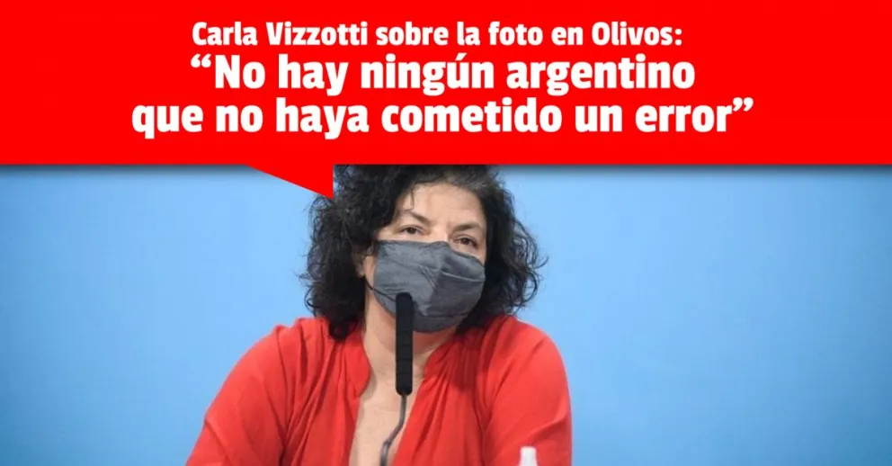 Carla Vizzoti respaldó al Presidente tras la polémica foto en Olivos