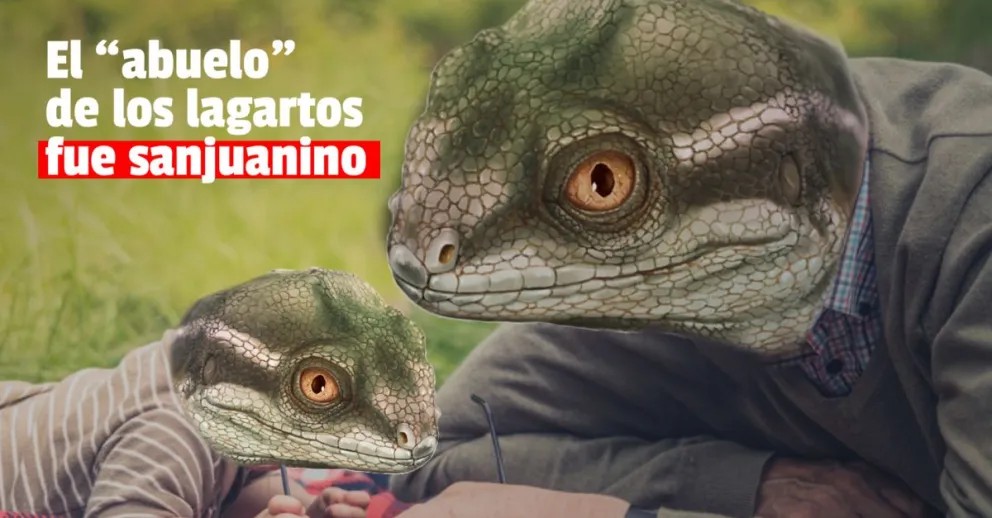 Encontraron en Ischigualasto un fósil que perteneció a los primeros lagartos