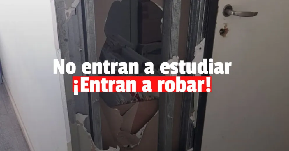 Chimbas: ingresaron a robar por segunda vez en una semana a una escuela 