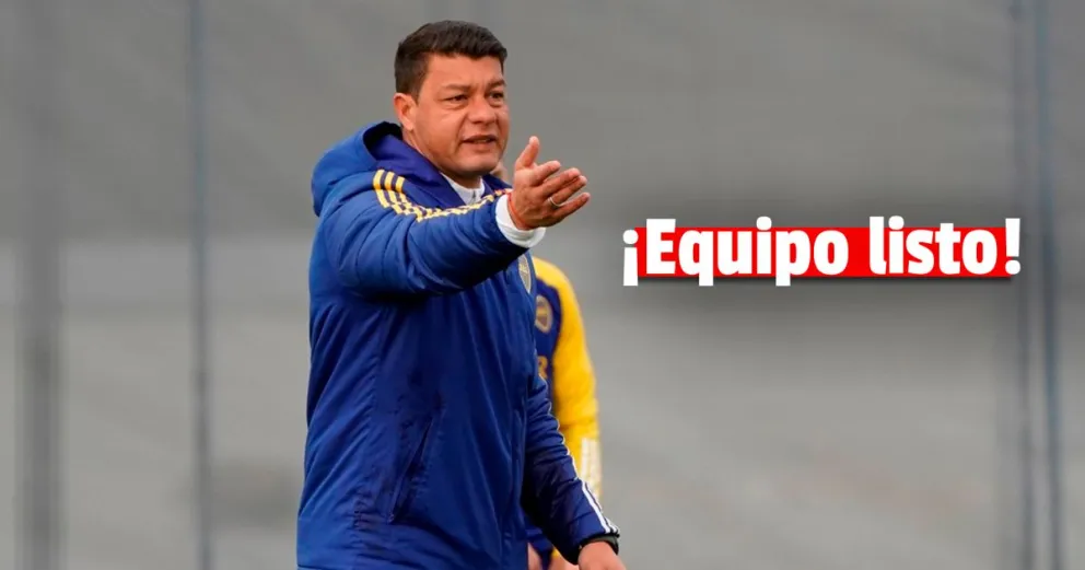 El 11 de Boca para enfrentar a Platense