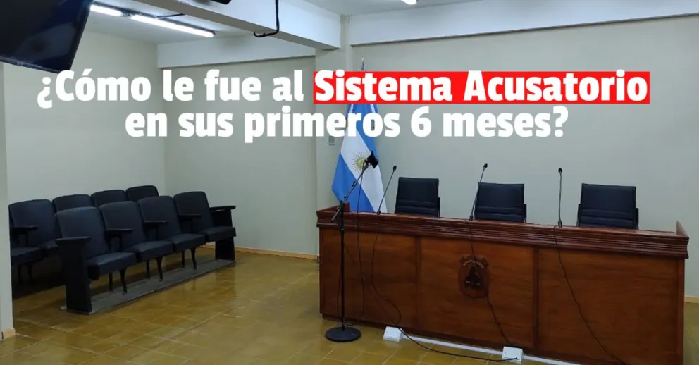 Primeros 6 meses del sistema acusatorio: resolvieron más del 42% de las causas iniciadas