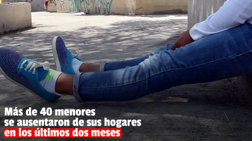 Más de 40 menores desaparecieron o se ausentaron de sus casas en los últimos dos meses 